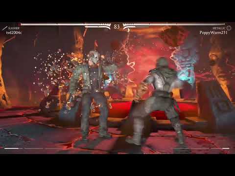My Favorite Character in Mkx Tremor (Metallic) Variation (Mortal Kombat X) Gameplay