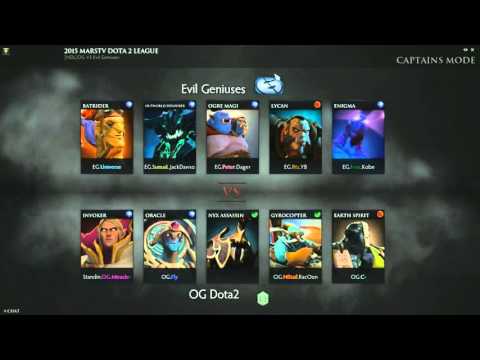 OG vs Evil Geniuses - Game 2 - MDL LAN Group A - LD & Merlini