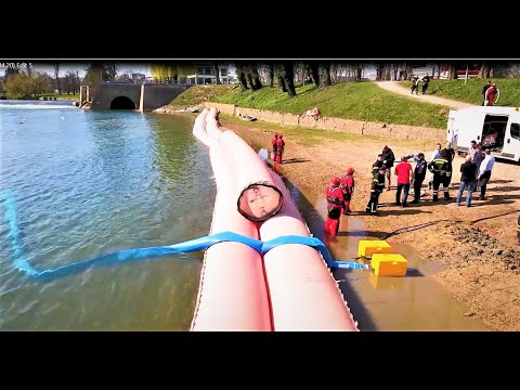 Probably The Best Flood Barriers demonstrated in Croatia