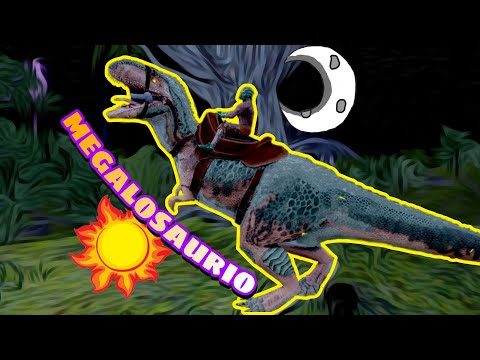 megalosaurio doma y sorprenderte al hacer más daño con el datos q nadie te dice ark mobile