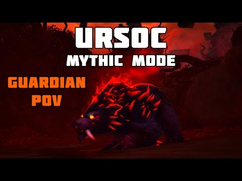 Atardecer vs. Ursoc - Emerald Nightmare Mythic (Guardian Druid PoV)