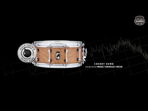 MAPEX BLACK PANTHER Design Lab modèle Cherry Bomb par DAMIEN SCHMITT