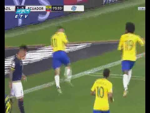 বিশ্বকাপ বাছাই পর্বে ব্রাজিলের জয়রথ