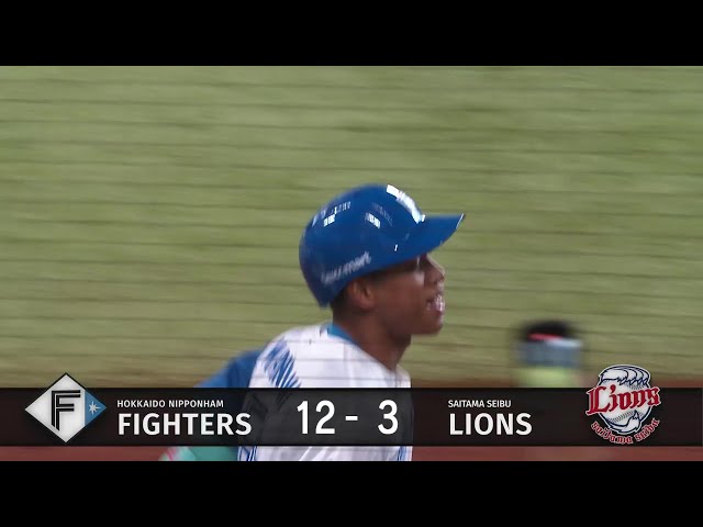【7回裏】特大の第20号!! ファイターズ・万波中正 レフトスタンド上段に飛び込む代打3ランホームラン!! 2025年9月15日 北海道日本ハムファイターズ 対 埼玉西武ライオンズ