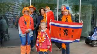 Koningsdag 2018 in Nissewaard - Aubade voor het stadhuis