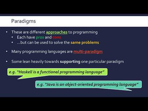 What are Programming Paradigms?