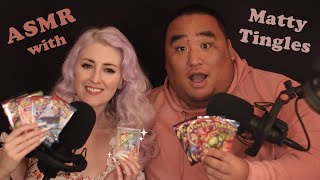 ASMR with Matty Tingles - Pack Opening Challenge (soft spoken)