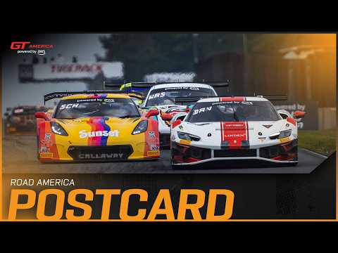 Postcard | Road America | GT America powered by AWS