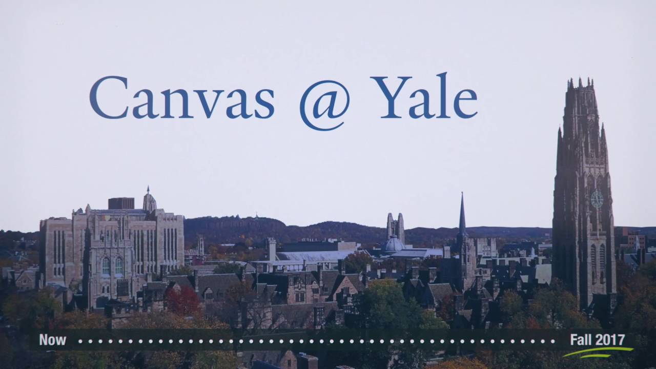 Yale, meet Canvas