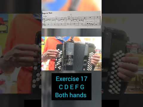 26 exercises for button accordion - Alfred Premier Piano course book 1a