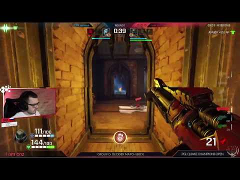 Serious vs. Cnz (groups, PGL Bucharest) – Quake Champions