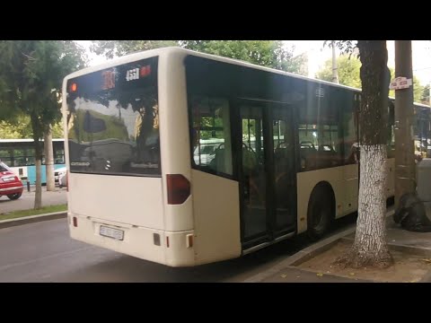 Călătorie cu autobuzul MBC Euro3 4551 (381) între stațiile Bd. Alexandru Obregia și piața Resița