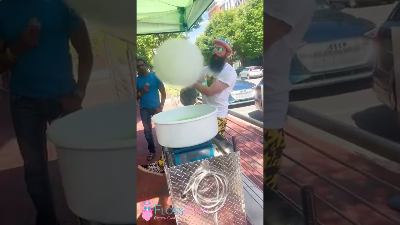 Promotional video thumbnail 1 for Floss King - Gourmet Cotton Candy