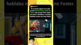 La relación entre Stormbreaker y Thor es bastante rara 💀🎬