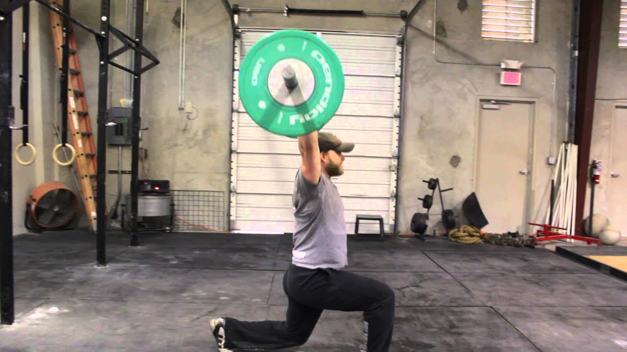 Overhead Lunges