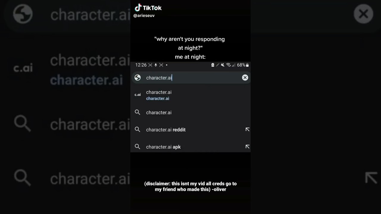 Character.ai is my entire life 😭 #shorts #characterai
