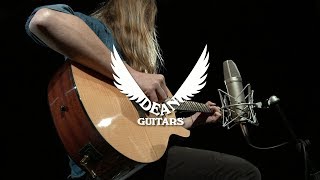 Video thumbnail for Dean Mako Dave Mustaine Flame Top Electro Acoustic, Gloss Natural | Gear4music demo by Gear4music Guitars