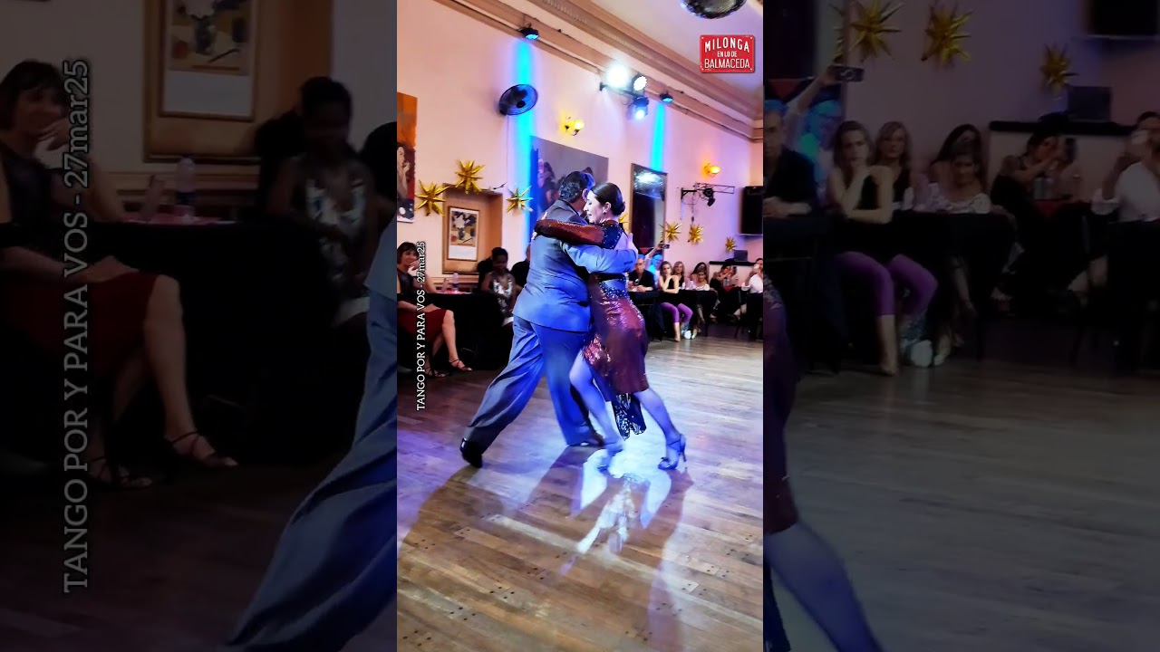 Video thumbnail for Reel Mi lamento (Pugliese) Sandra Messina y Ricardo Calvo. En lo de Balmaceda 27mar25