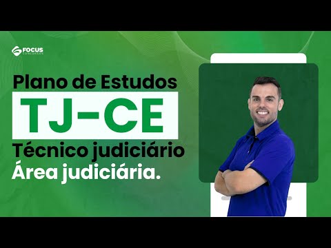 Study plan for candidates approved for judicial technician – judicial area of ​​TJCE