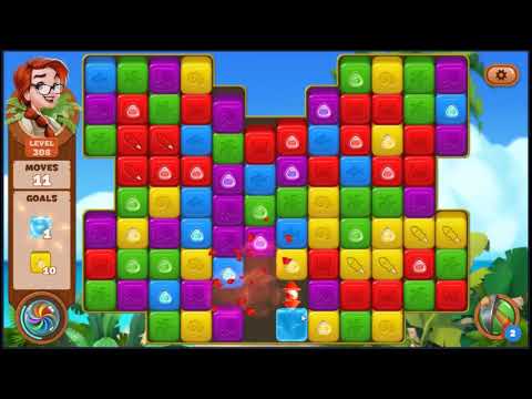 Lost Island Blast Adventure Level 308 - NO BOOSTERS 🏝️ | SKILLGAMING ✔️