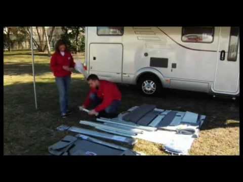 Fiamma Installation of Privacy Room guided installation