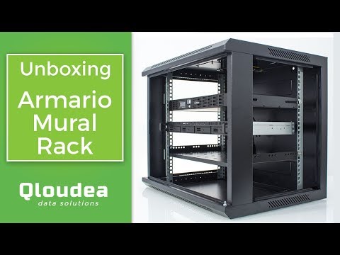 Armario Mural de 19'' - Armario Rack listo para usar