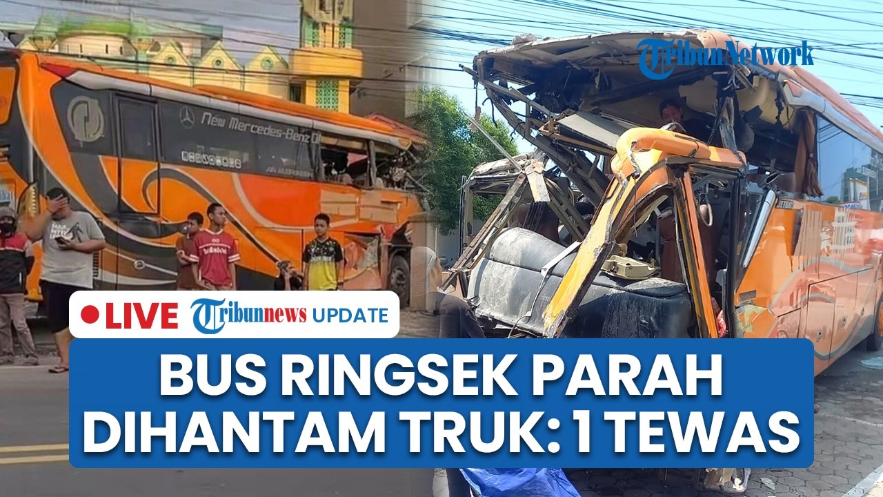 LIVE: Kecelakaan Maut Truk Tangki Tabrak Bus di Luwu, Kendaraan Hancur dan 1 Penumpang Tewas
