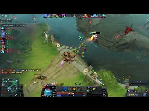 How to lane mid storm spirit (qojqva) vs puck - Dota 2