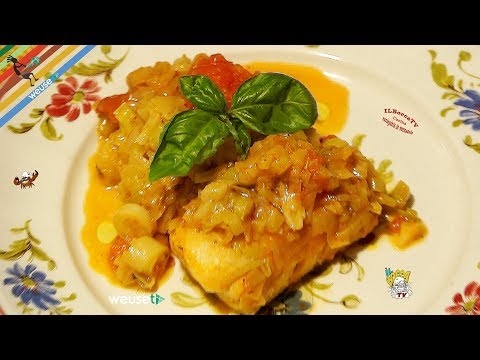 70 - Baccalà coi porri..e nessuno fa lo gnorri! (secondo piatto a base di pesce facile e sfizioso)