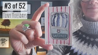 Beginner Watercolor Sardines!!! ~ Tiny Tuesdays #3