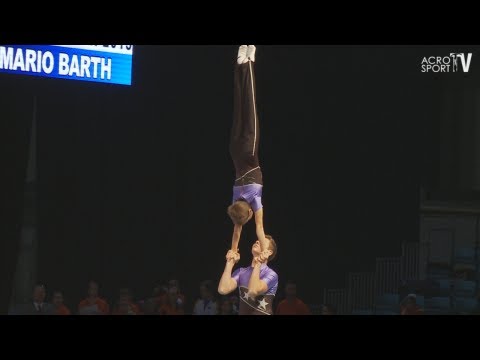Sachsenpokal Riesa 2012 Age Group Dynamic Men's Pair Germany - Jakob Geißler, Tom Mädler