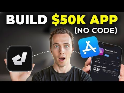 How to Build an ENTIRE iPhone App From Scratch (AI + No code)