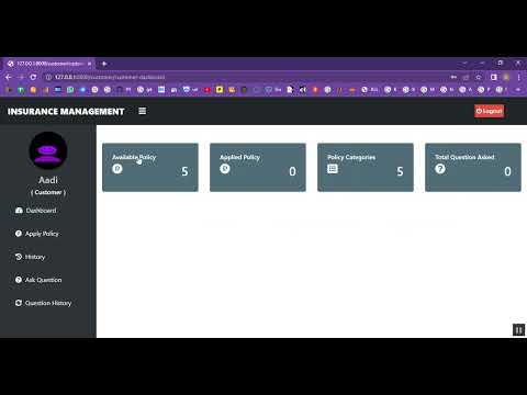 Insurance Clime Center in Django Python