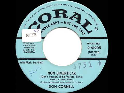 1957 Don Cornell - Non Dimenticar (Don’t Forget)