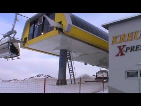 Garagierung Sesselbahn Kreuzjoch X-Press