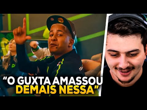 GABE REAGE a NOVA MÚSICA do GUXTA  - O BRASIL É A LOUD