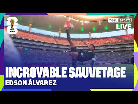 LIVE - L'INCROYABLE SAUVETAGE d'Edson Álvarez sur sa ligne !!!!