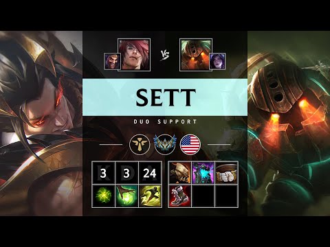 Sett Support vs Nautilus - NA Challenger Patch 25.11