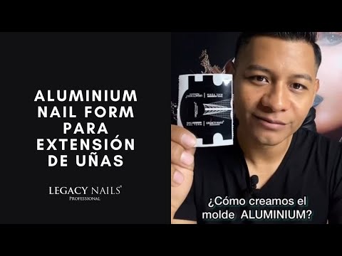 ALUMINIUM NAIL FORM PARA EXTENSIÓN DE UÑAS │VIDEO TUTORIAL│LEGACY NAILSV