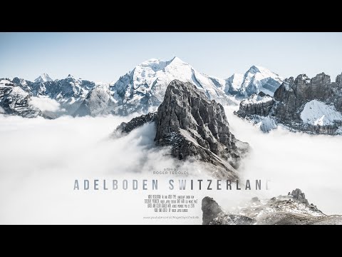 Adelboden Switzerland Landscape - Drone Film Swiss Alps