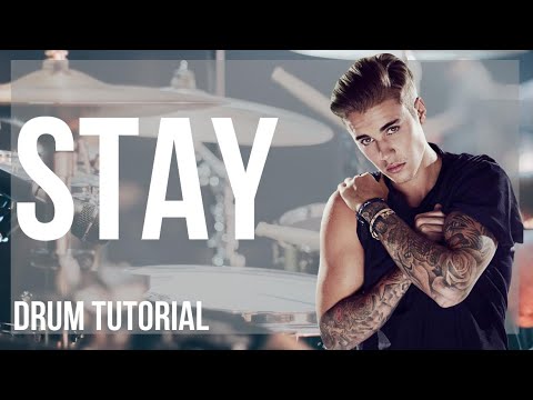 How to play Stay by The Kid LAROI ft Justin Bieber on Drum (Tutorial)