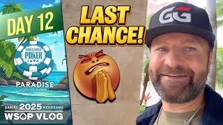 ONE LAST CHANCE at a BRACELET! - 2025 WSOP Paradise VLOG Day 12