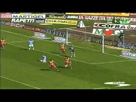 Serie A 2001-2002, day 31 Lecce - Chievo 2-3 (Legrottaglie, 2 Chevanton, Perrotta, Eriberto)