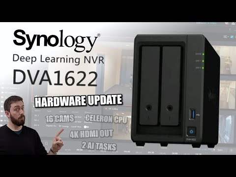Serveris „Synology DVA1622“ | „Intel“ | „Celeron J4125“ | 6 GB | DDR4 su ECC video