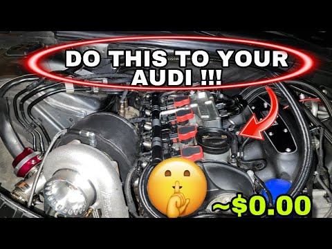 (AUDI) FREE HORSEPOWER AND TORQUE HACK !!! IN 5 MINUTES