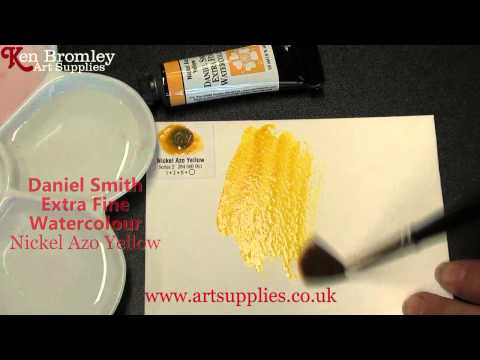 Daniel Smith Extra Fine Watercolour Nickel Azo Yellow 061 Series 2