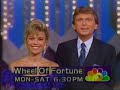 Wheel Of Fortune Promo 1992