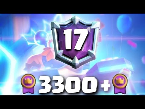 3300🏅Giant In Top Ladder Gameplay - Clash Royale