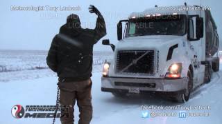 preview picture of video '03/04/2015 Massac County, IL - Exit 27 of I-24 Blocked'