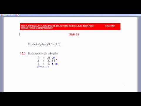 Ersetzen von Epsilon-Regeln